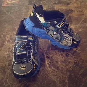Batman sneakers. Size 2. Never worn!
